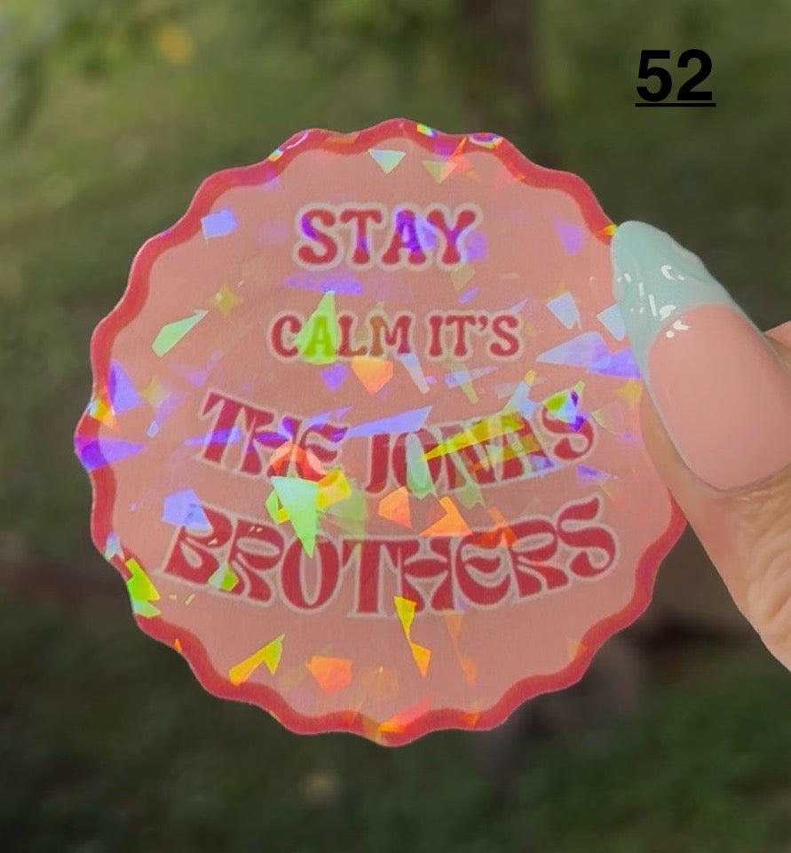 Jonas Brothers Stickers