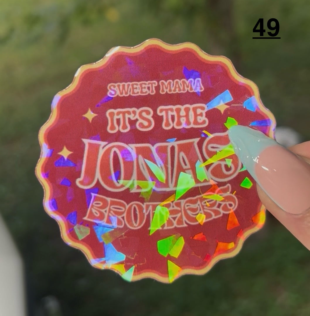 Jonas Brothers Stickers