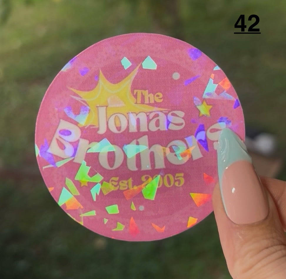 Jonas Brothers Stickers