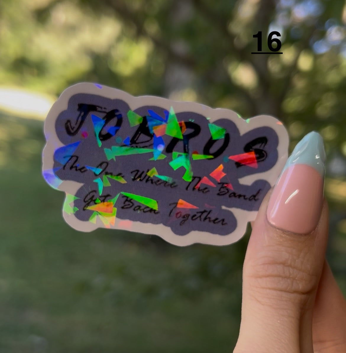 Jonas Brothers Stickers