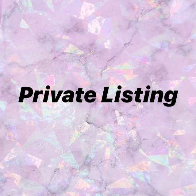 Private listing for Sarah