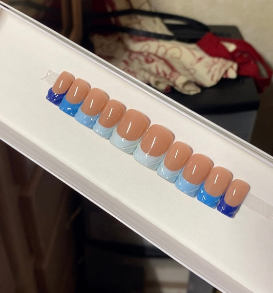 3D Blue Frenchies