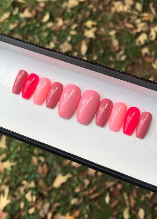 All Shades Pink