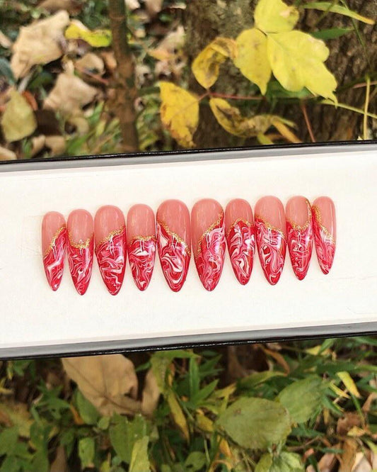 Marbled Candy Cane