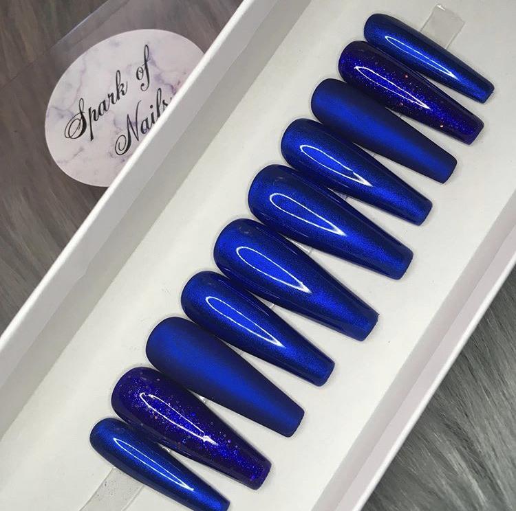 Blue Mirror Accents